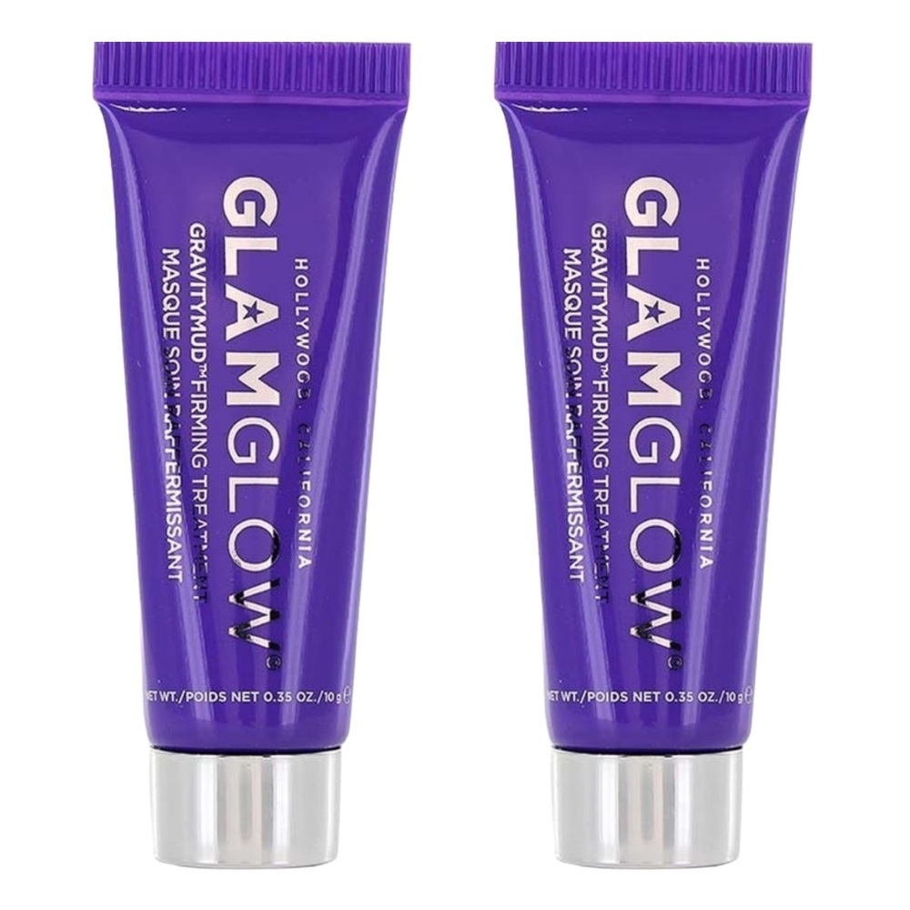 ONLY 1! GLAMGLOW Gravitymud Firming Mask 2PK 🪞 NEW Gravity Mud